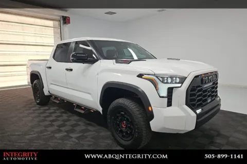 White 2024 Toyota Tundra Hybrid TRD Pro for sale in Albuquerque, NM