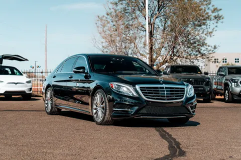 Black 2015 Mercedes-Benz S-Class S 550 for sale in Albuquerque, NM