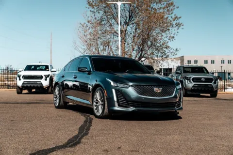 Gray 2022 Cadillac CT5 Premium Luxury for sale in Albuquerque, NM