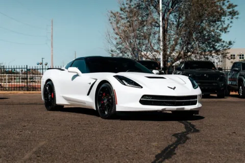 White 2015 Chevrolet Corvette Stingray Z51 for sale in Albuquerque, NM