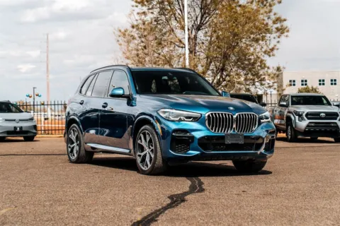 Blue 2022 BMW X5 sDrive40i for sale in Albuquerque, NM
