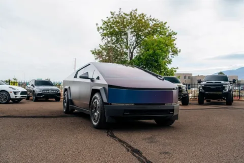 Blue 2024 Tesla Cybertruck for sale in Albuquerque, NM