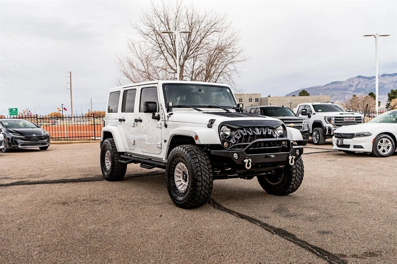 White 2015 Jeep Wrangler Unlimited Sport for sale in Albuquerque, NM
