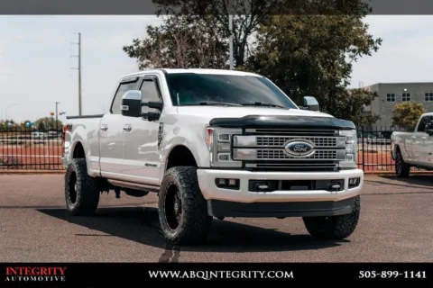 White 2018 Ford F-250SD Platinum for sale in Albuquerque, NM