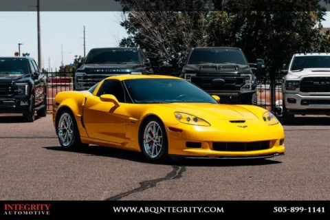 Yellow 2009 Chevrolet Corvette Z06 for sale in Albuquerque, NM