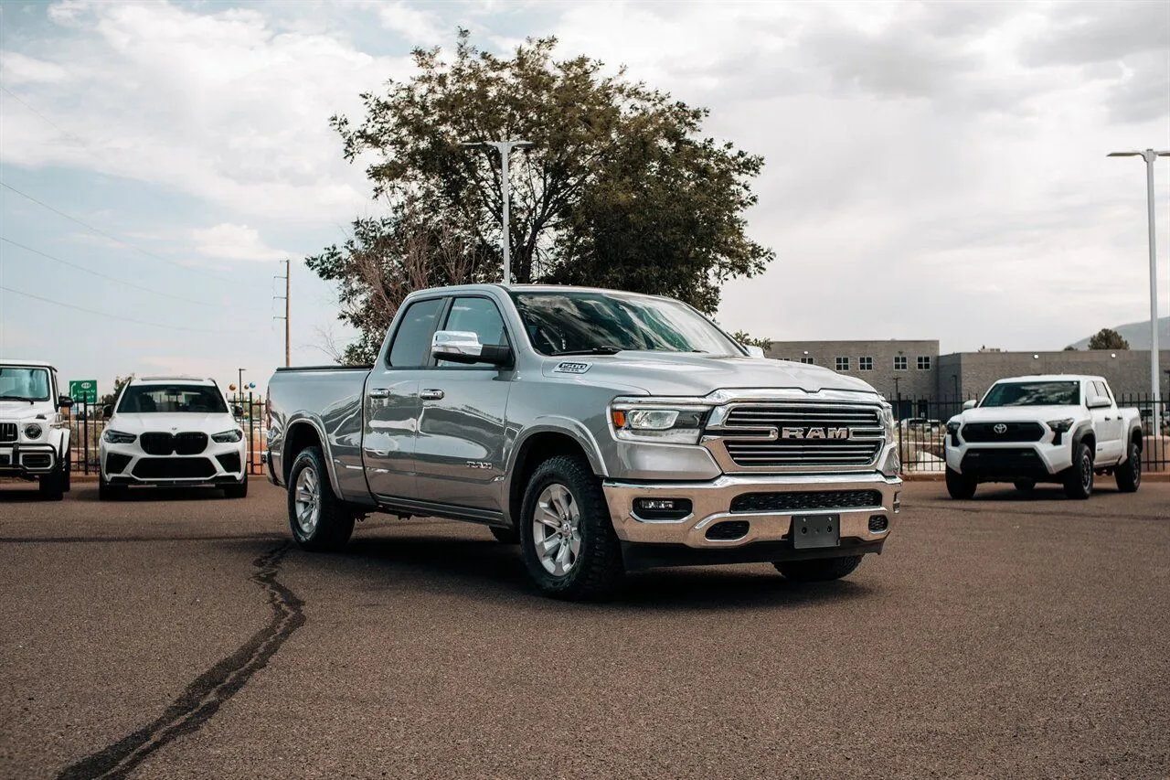 Silver 2020 Ram 1500 Laramie for sale in Albuquerque, NM