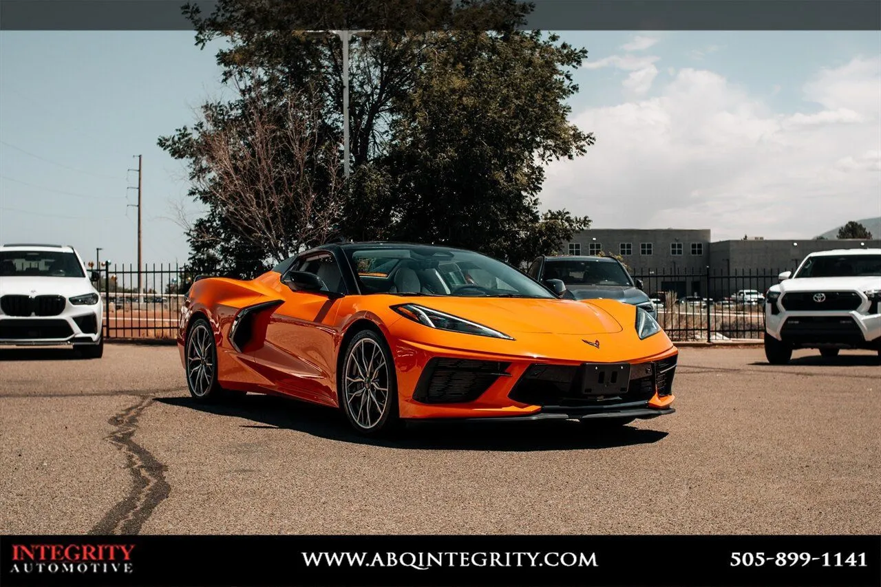Orange 2024 Chevrolet Corvette Stingray for sale in Albuquerque, NM