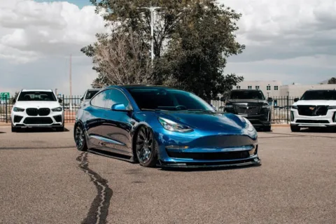 Blue 2022 Tesla Model 3 Performance for sale in Albuquerque, NM