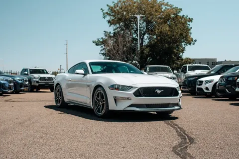 White 2020 Ford Mustang GT Premium for sale in Albuquerque, NM