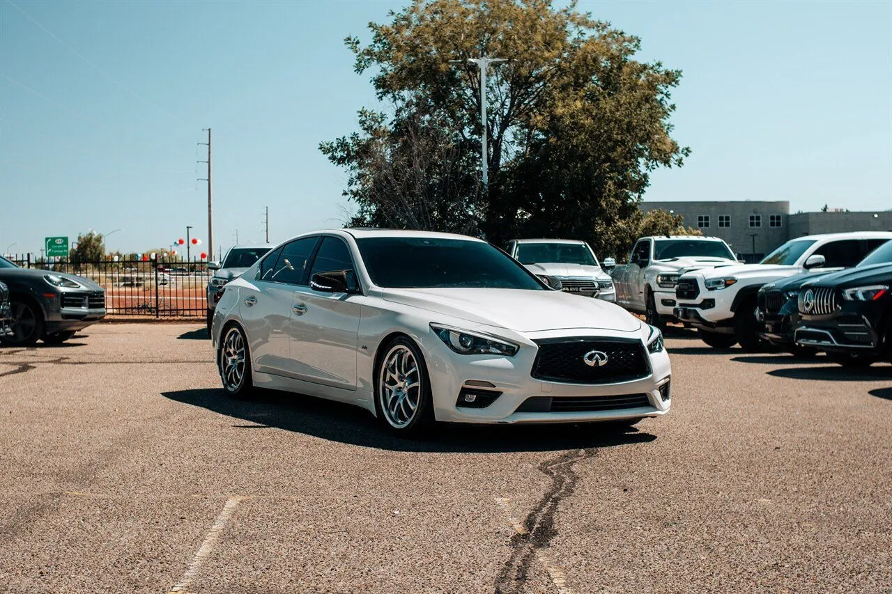 White 2019 INFINITI Q50 3.0t LUXE for sale in Albuquerque, NM