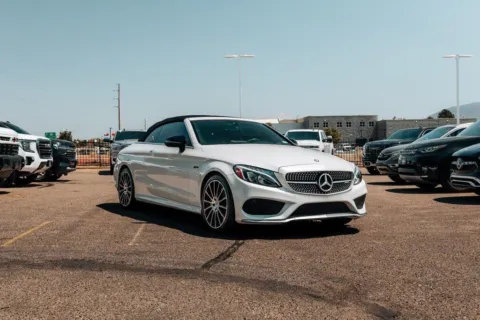 White 2017 Mercedes-Benz C-Class C 43 AMG for sale in Albuquerque, NM