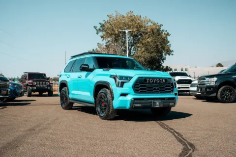 Blue 2026 Toyota Sequoia TRD Pro for sale in Albuquerque, NM