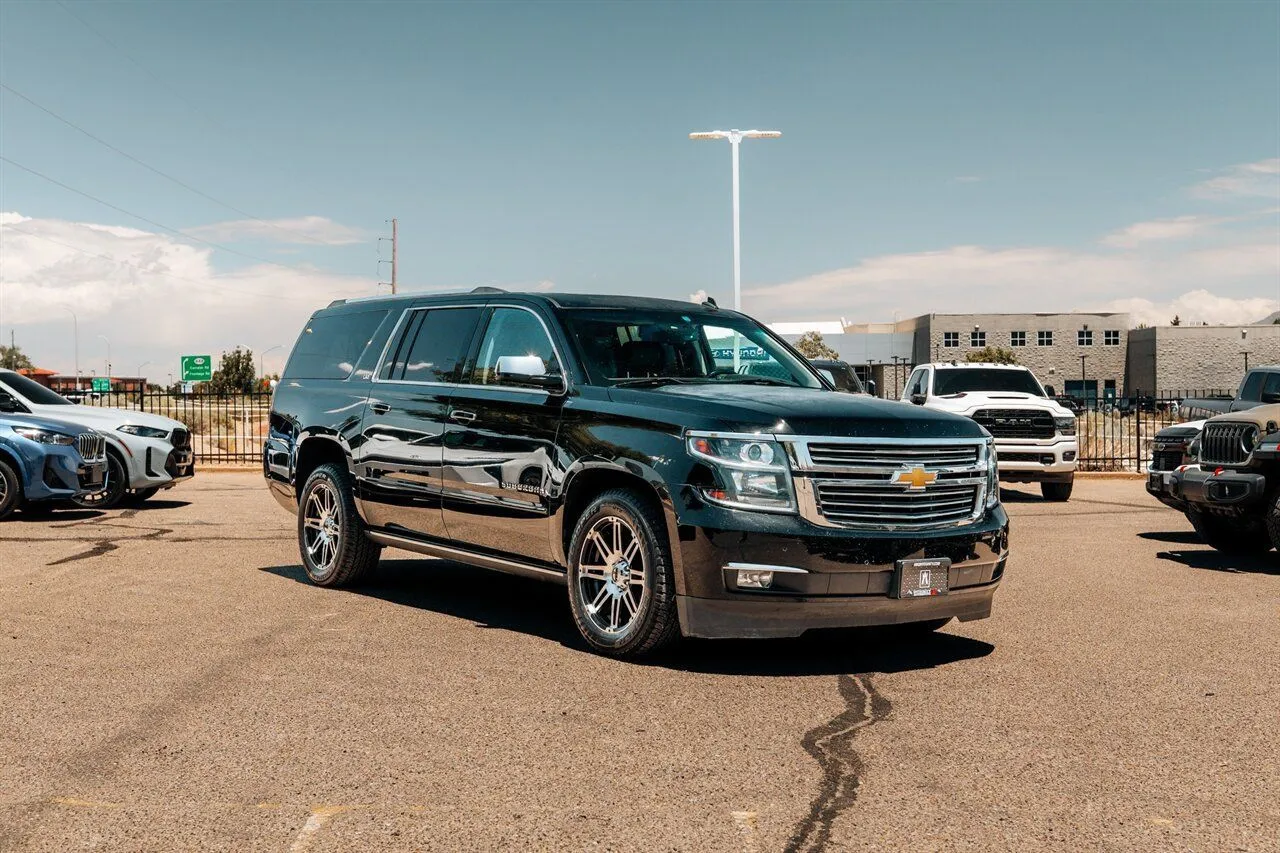 Black 2015 Chevrolet Suburban LTZ for sale in Albuquerque, NM