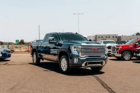 Blue 2020 GMC Sierra 2500HD Denali for sale in Albuquerque, NM