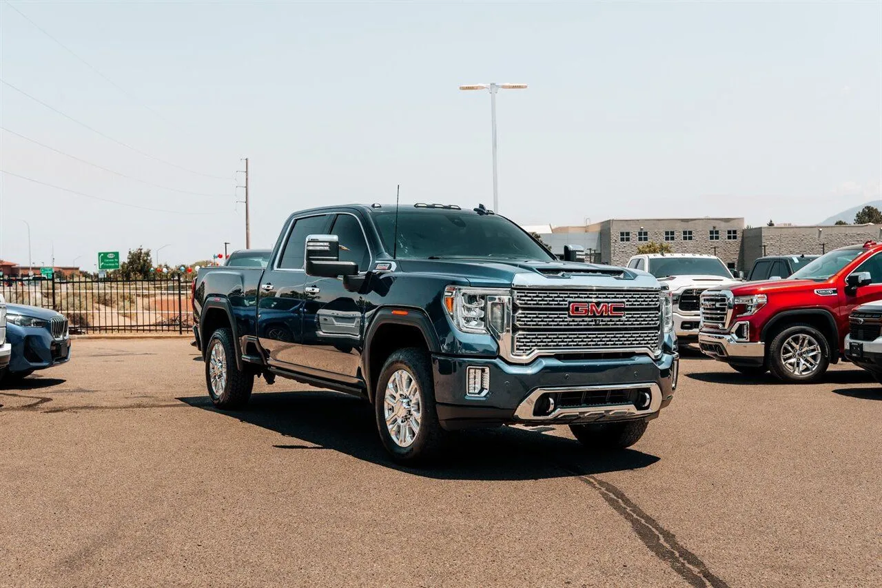Blue 2020 GMC Sierra 2500HD Denali for sale in Albuquerque, NM