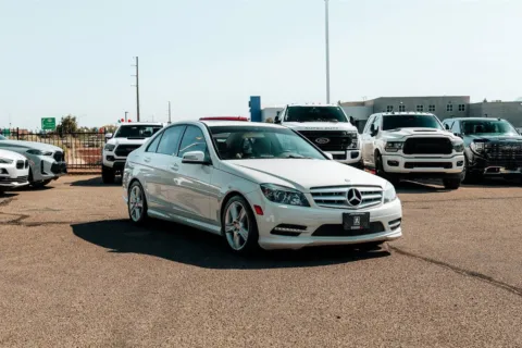 White 2011 Mercedes-Benz C-Class C 300 for sale in Albuquerque, NM
