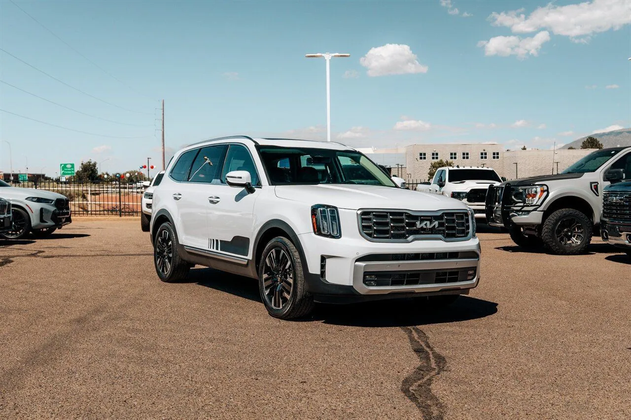 White 2025 Kia Telluride SX for sale in Albuquerque, NM