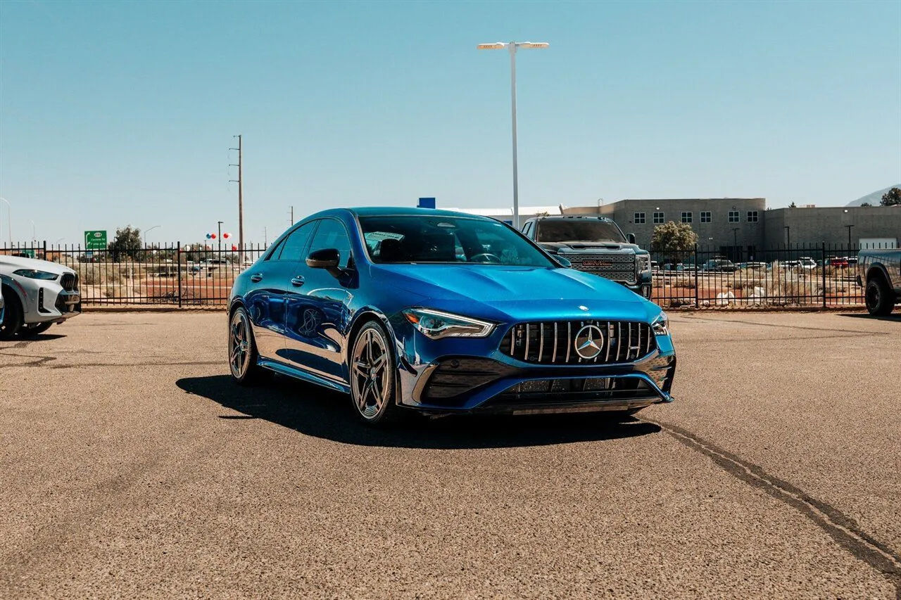 Blue 2025 Mercedes-Benz CLA 35 AMG for sale in Albuquerque, NM