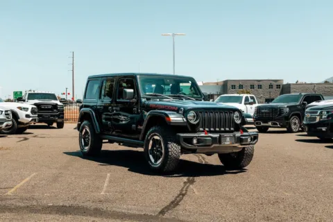 Black 2021 Jeep Wrangler Unlimited Rubicon for sale in Albuquerque, NM