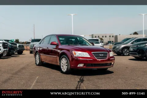 Red 2009 Hyundai Sonata Limited for sale in Albuquerque, NM