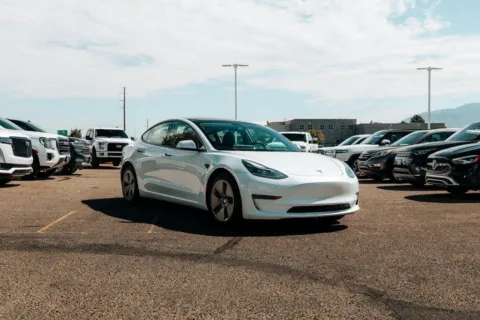 White 2023 Tesla Model 3 for sale in Albuquerque, NM