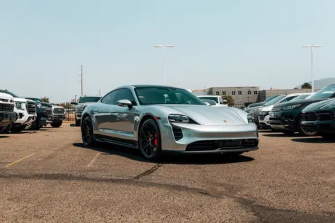White 2022 Porsche Taycan GTS for sale in Albuquerque, NM