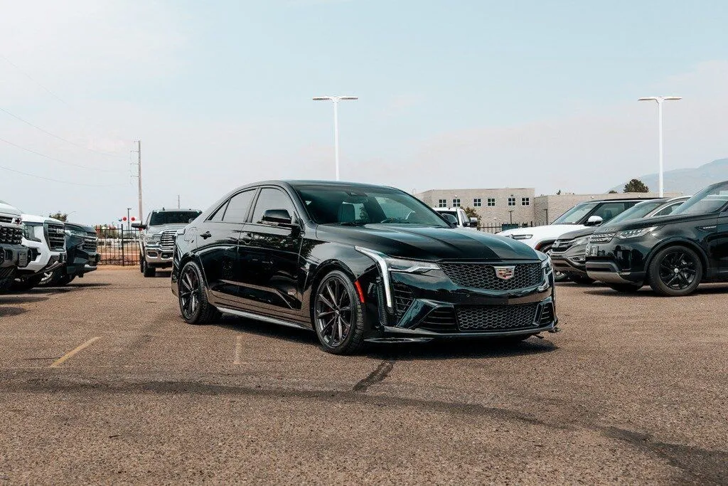 Black 2023 Cadillac CT4 V-Series for sale in Albuquerque, NM