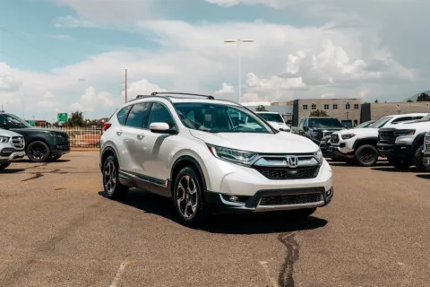 White 2017 Honda CR-V Touring for sale in Albuquerque, NM