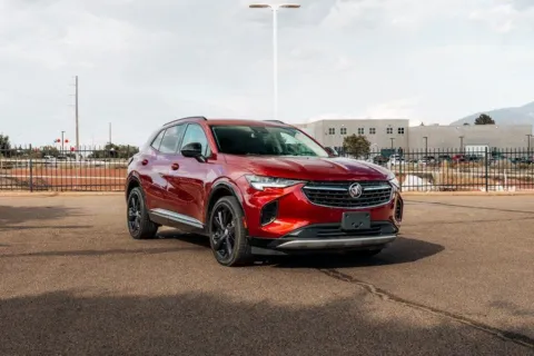 Red 2021 Buick Envision Essence for sale in Albuquerque, NM