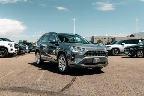 Gray 2020 Toyota RAV4 XLE Premium for sale in Albuquerque, NM