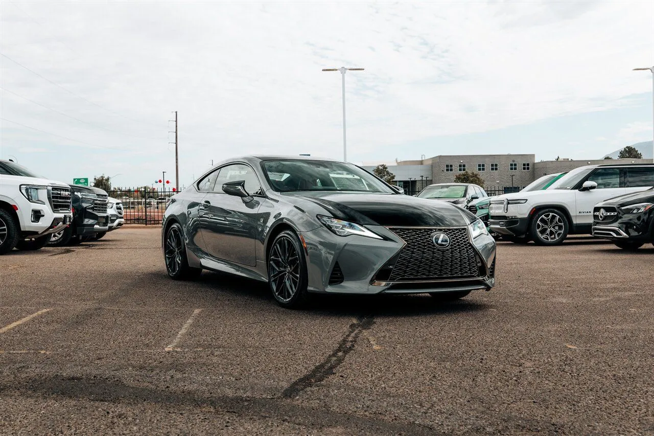 Black 2023 Lexus RC 350 F Sport for sale in Albuquerque, NM