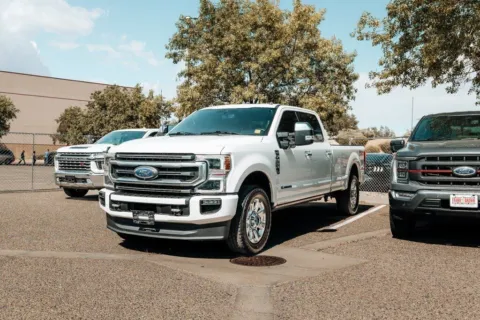 White 2021 Ford F-350SD Platinum for sale in Albuquerque, NM