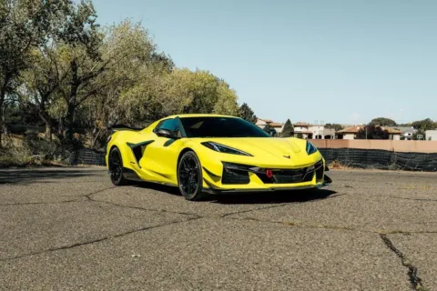 Yellow 2024 Chevrolet Corvette Z06 for sale in Albuquerque, NM