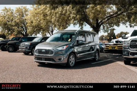 Gray 2019 Ford Transit Connect Titanium for sale in Albuquerque, NM
