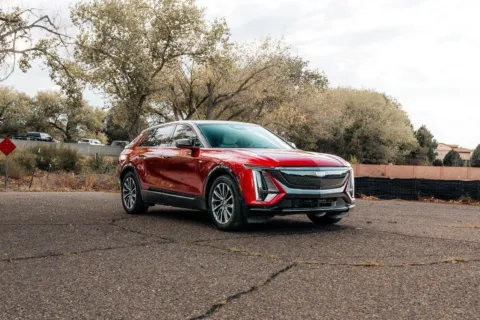 Red 2025 Cadillac LYRIQ Sport for sale in Albuquerque, NM