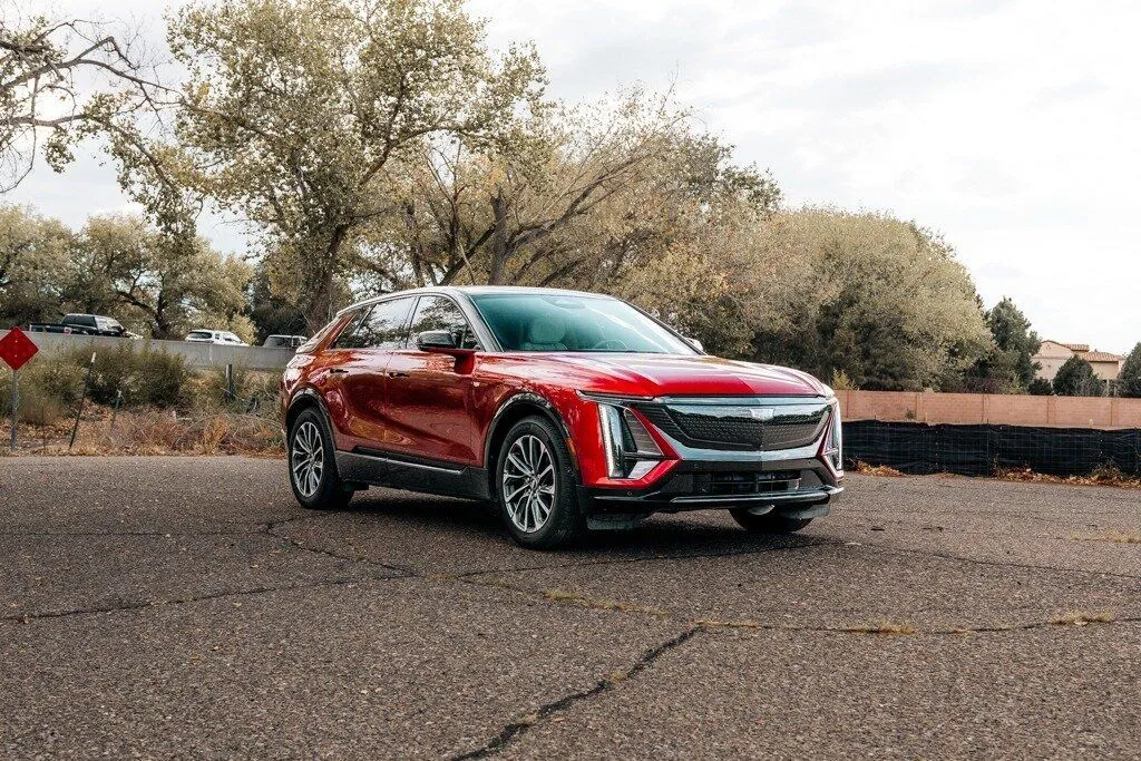 Red 2025 Cadillac LYRIQ Sport for sale in Albuquerque, NM