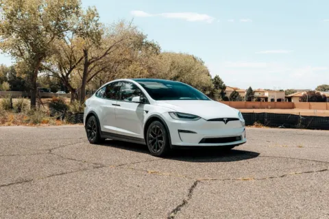 White 2022 Tesla Model X Plaid for sale in Albuquerque, NM