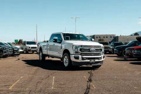 White 2021 Ford F-350SD Platinum for sale in Albuquerque, NM