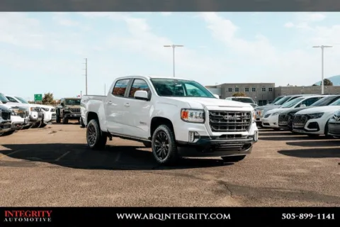 White 2022 GMC Canyon Elevation for sale in Albuquerque, NM