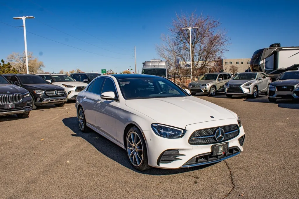Mercedes Benz Of Albuquerque Albuquerque Nm Used 2022 Mercedes-Benz E-Class E 450 for sale in Albuquerque, NM | VIN