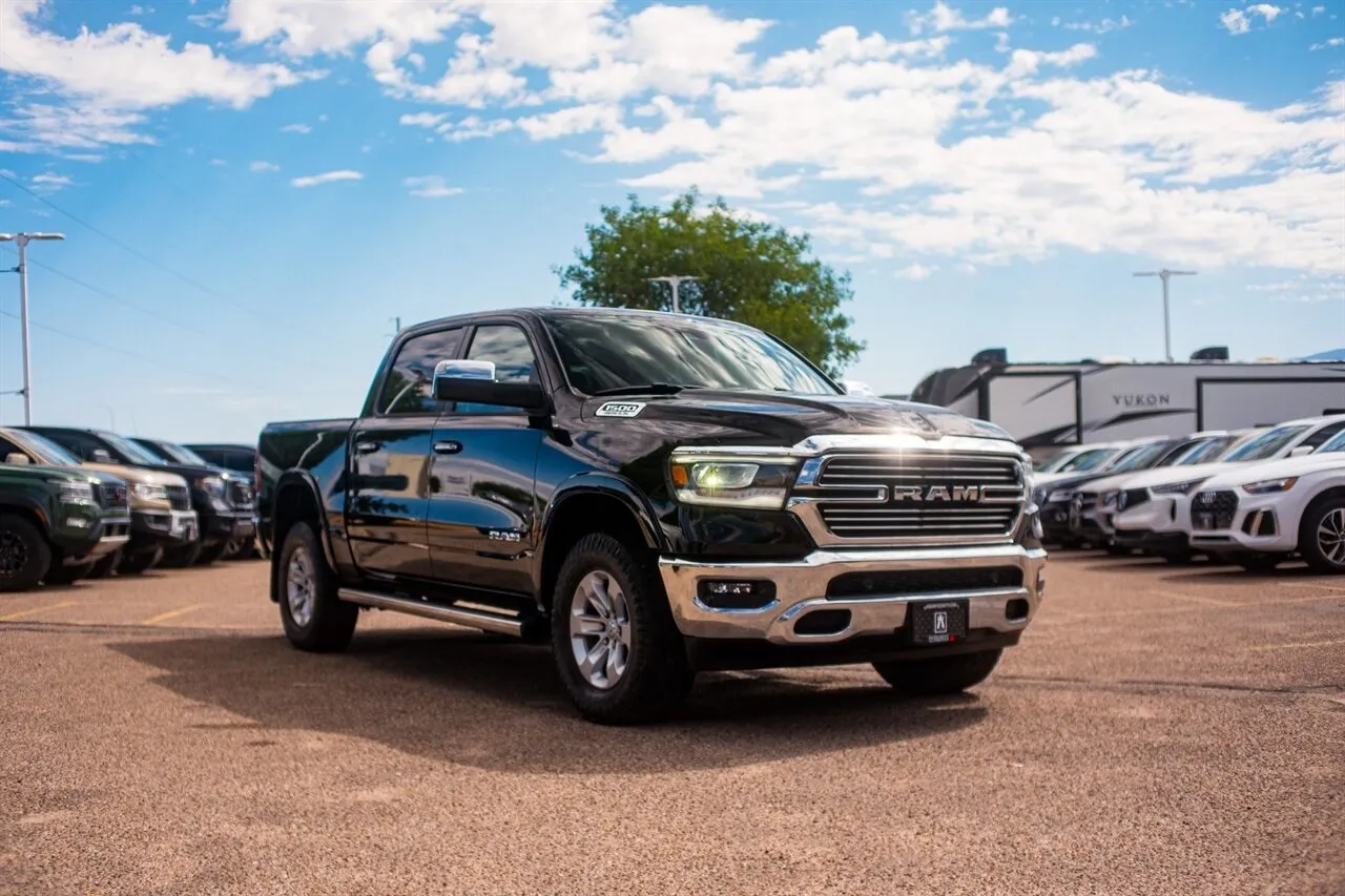 Black 2019 Ram 1500 Laramie for sale in Albuquerque, NM
