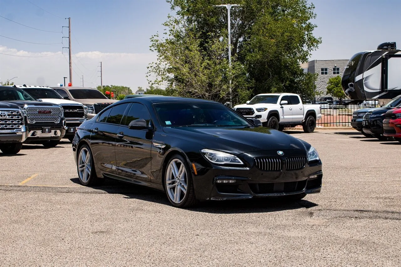 Black 2017 BMW 6 Series 650i Gran Coupe for sale in Albuquerque, NM