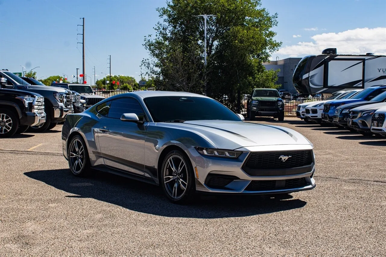Silver 2024 Ford Mustang EcoBoost for sale in Albuquerque, NM