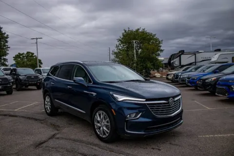 Blue 2022 Buick Enclave Premium Group for sale in Albuquerque, NM