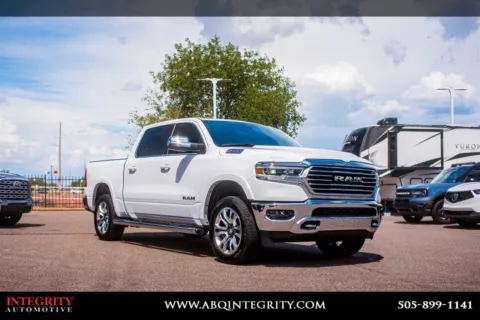 White 2023 Ram 1500 Laramie Longhorn for sale in Albuquerque, NM