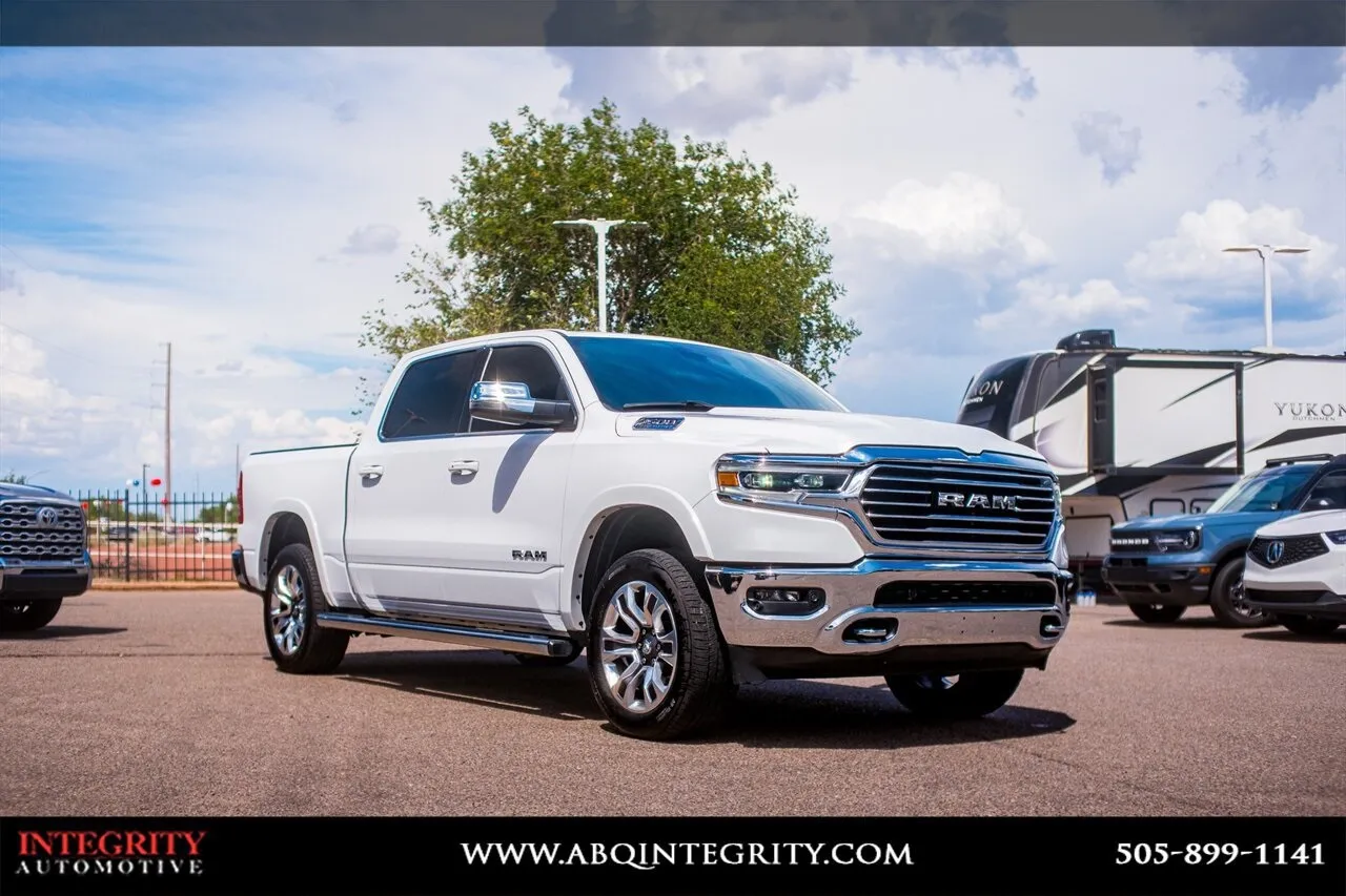 White 2023 Ram 1500 Laramie Longhorn for sale in Albuquerque, NM