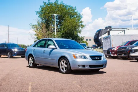 Blue 2007 Hyundai Sonata SE for sale in Albuquerque, NM