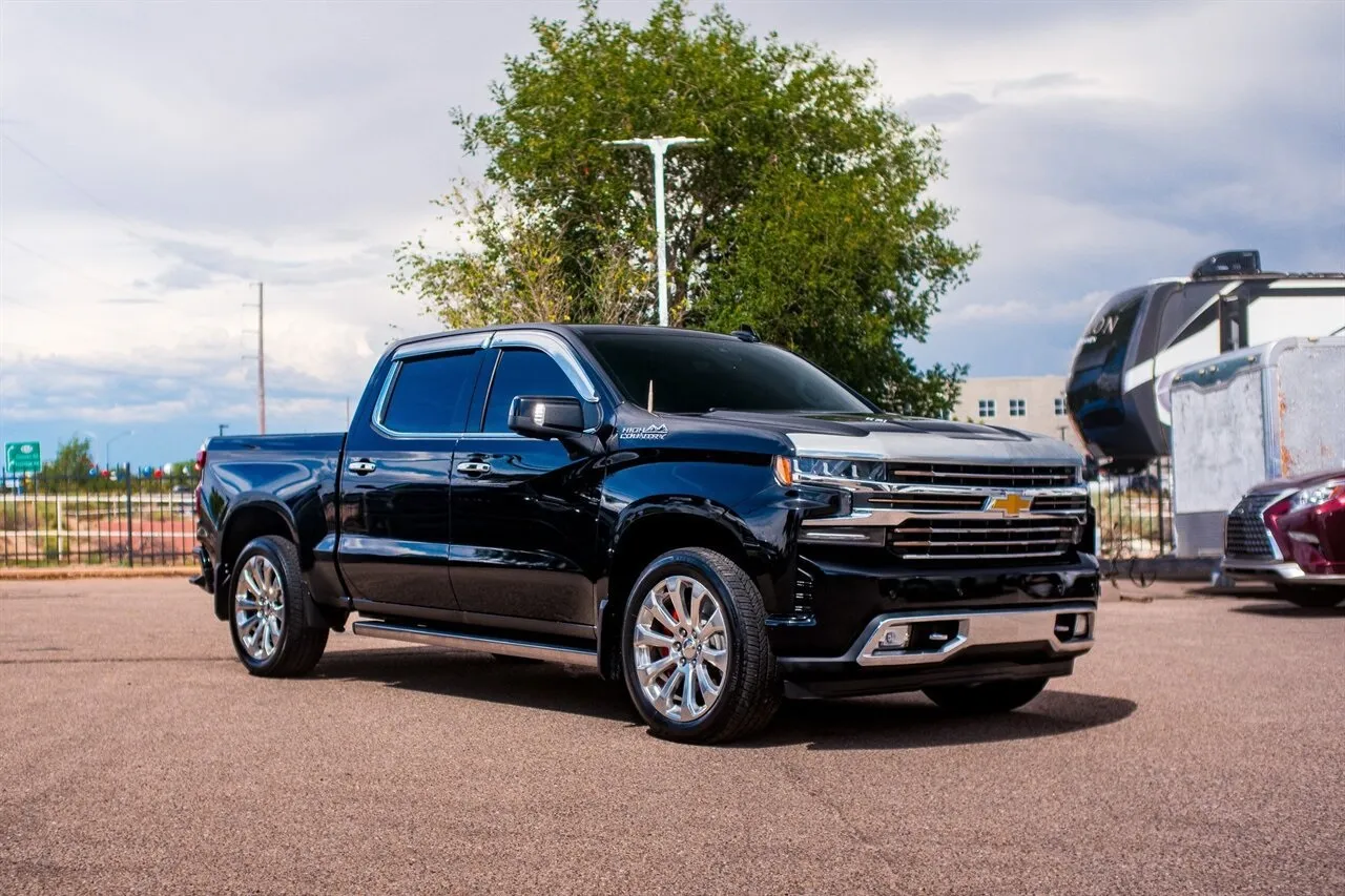 Black 2019 Chevrolet Silverado 1500 High Country for sale in Albuquerque, NM