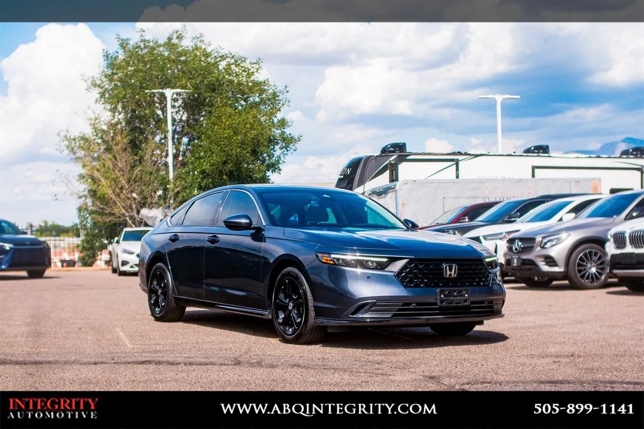 Gray 2023 Honda Accord Hybrid EX-L for sale in Albuquerque, NM