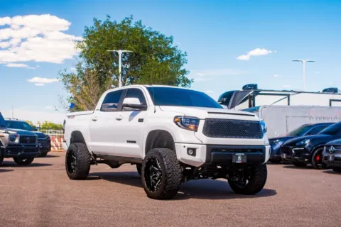 Beige 2017 Toyota Tundra Limited for sale in Albuquerque, NM